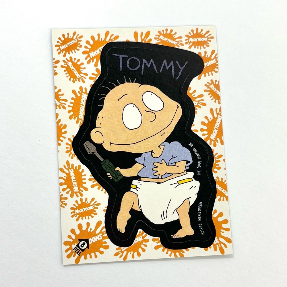 Vintage Nicktoons 1993 Topps Nickelodeon Complete Sticker Set - Picture 10 of 13